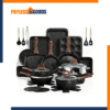 31 Piece Kitchen Induction Cookware Set – Umite Chef Nonstick Pots and Pans Set with Bakeware, Frying Pans, Grill Pan, Saucepans, Utensils & PFOA-Free Coating