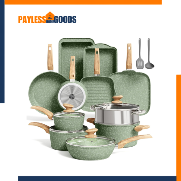 MAISON ARTS 17-Piece Nonstick Cookware Set