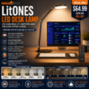 LitONES LED Desk Lamp for Home Office