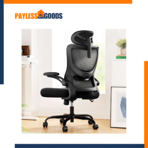 Marsail Ergonomic Office Chair with Adjustable Lumbar Support, High-Back Mesh Computer Chair, 3D Armrests, Headrest & Reclining Desk Chair