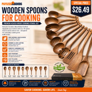 Wooden Spoons for Cooking