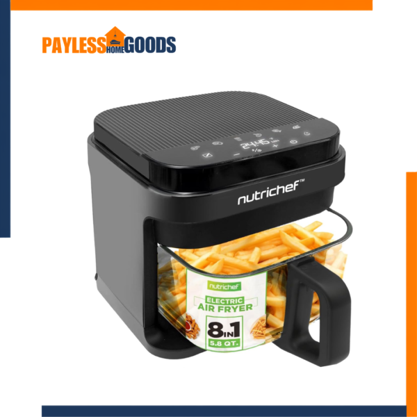 Nutrichef 5.8 Quart Air Fryer