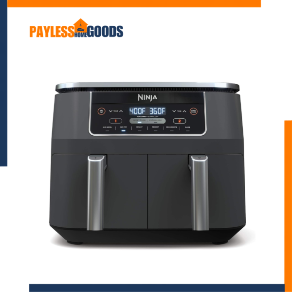 Ninja DZ201 Foodi 8 Quart 6-in-1 DualZone