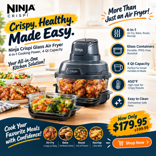 Ninja Crispi Glass Air Fryer